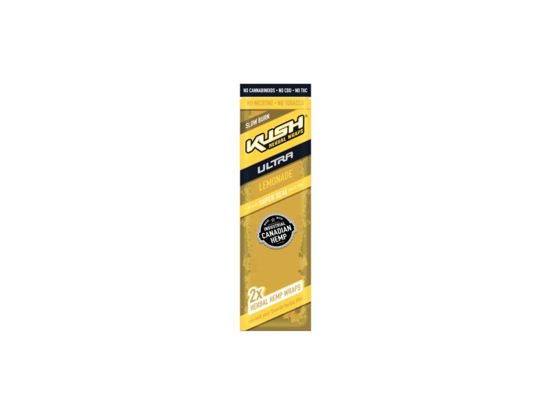 Kush Herbal Wraps - LEMONADE - 2 Unidades